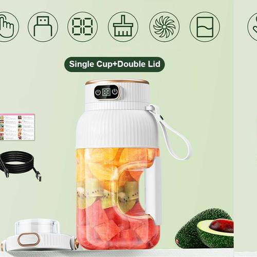 🔥Hot Sale🔥 Multifunctional Portable Juicer Cup with Digital Display