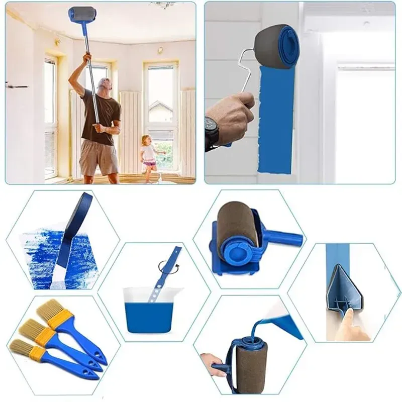 Paint Roller Set, Whole House Painting Renovation Tool