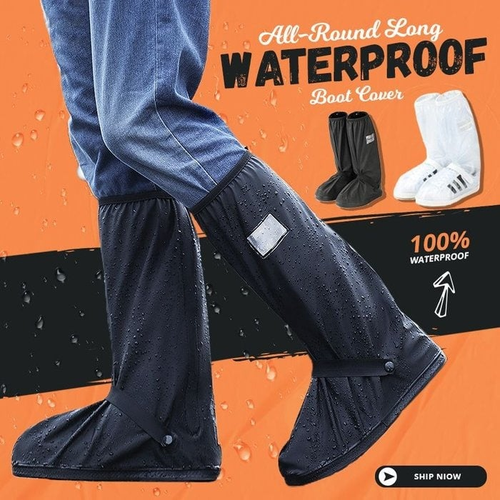 ❤️All-round long waterproof boot cover