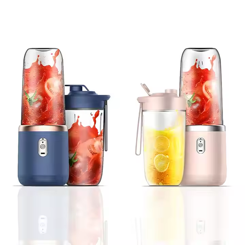 Juicer Portable Small Charging Juicer Cup, Household Cross Border Customization Multifunctional Juicer Juicer Cup  Rechargeable battrey.