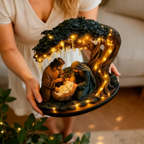 Buy 2 Get 1 Free🎄🎁Christmas Nativity Scene Decorative Figurine