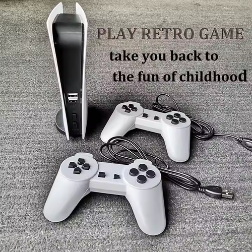 New USB Wired Video Console With 200 Classic Games 8 Bit GS5 TV Console Retro Handheld Game Player AV Output for Game Station 5
