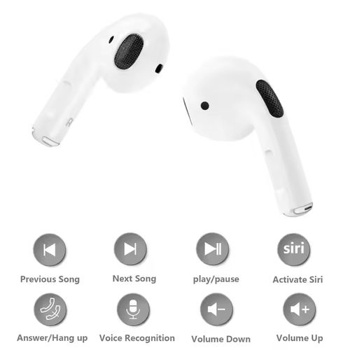 Wireless Sports Earphones Long Endurance Multifunctional LCD ENC Noise Cancelling Call Quality