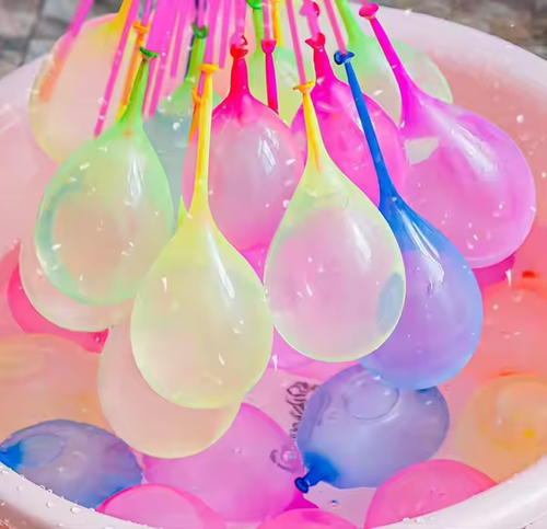 Kids Girls Boys Balloons Set Party Games Quick Fill 592 Balloons for Swimming Pool Outdoor Summer Funs Water Balloons