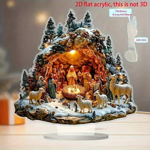 Buy 2 Get 1 Free🎄🎁Christmas Nativity Scene Decorative Figurine