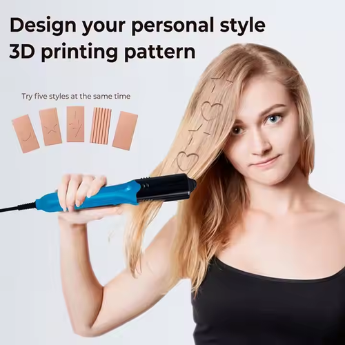 5 in 1 Low Price Hair Straightener Professional Flat Iron Women's Household Hair Straightener Multi Functional 3D Splint
