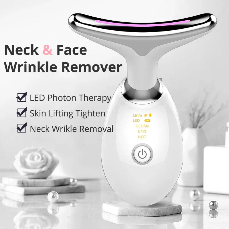 Facial Massager & Neck Beauty Device – Anti-Aging, Skin Care & Relaxation Tool