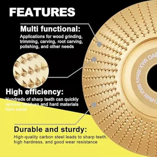 🔥🔨 Pro-Grade Wood Cutting Discs （3 PCS）