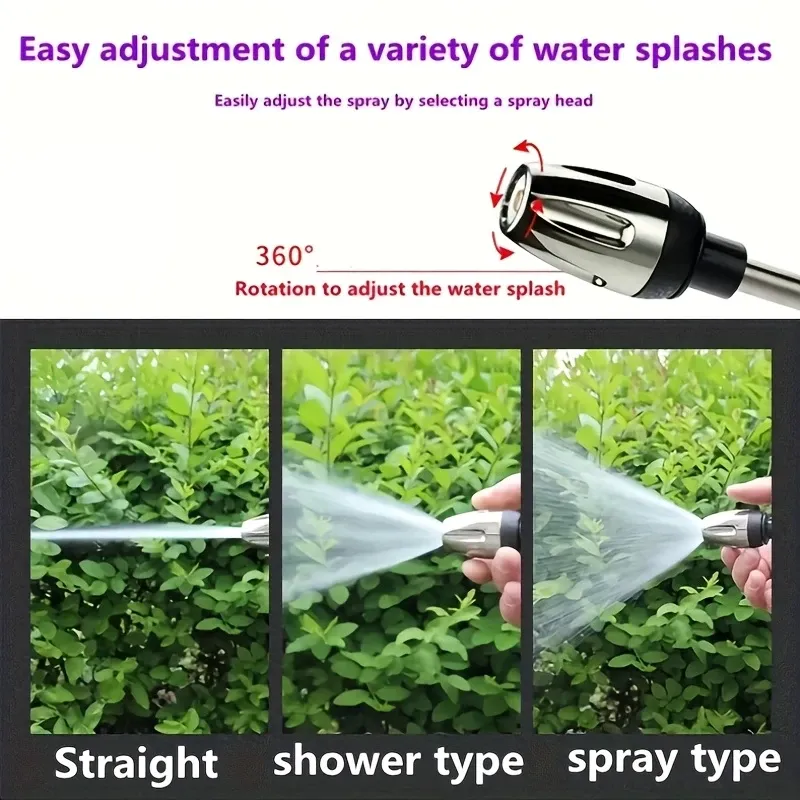 No more tangled cords! SakerPlus Cordless Water Gun offers high-pressure spray anywhere you need – perfect for quick car washes, garden watering, and deep cleaning. Portable, powerful, and efficient! 🌿🚗✨ 📌 DeepCleaning   EffortlessWash