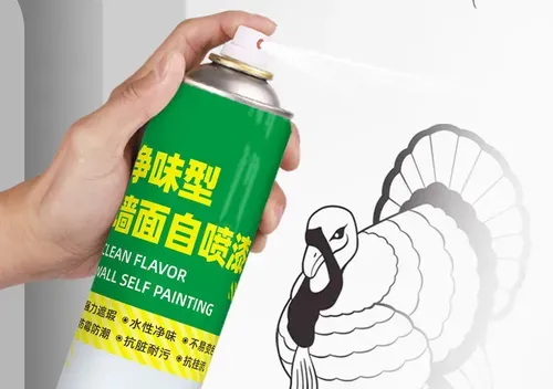 Wall renovation spray paint