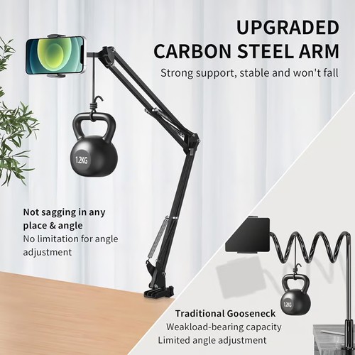 😃This mobile phone holder is very convenient for you to use your mobile phone in multiple occasions and free your hands!🔥🔥