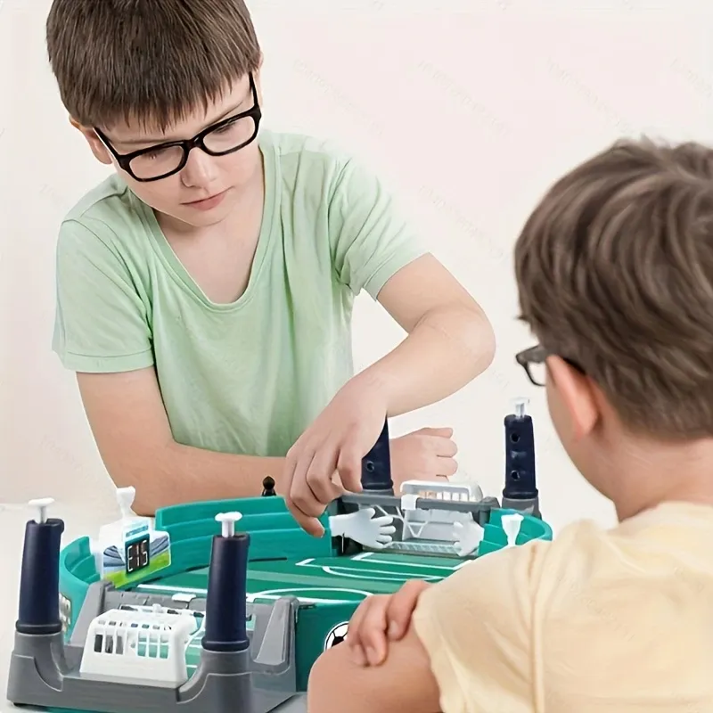 Parent-child Interaction  Necessary For Family Gatherings, Kid's Table Football Two-player Battle Table, Educational Board Game Football Two-player Game, Two-person Toy Gift, The Best Gift For Kids