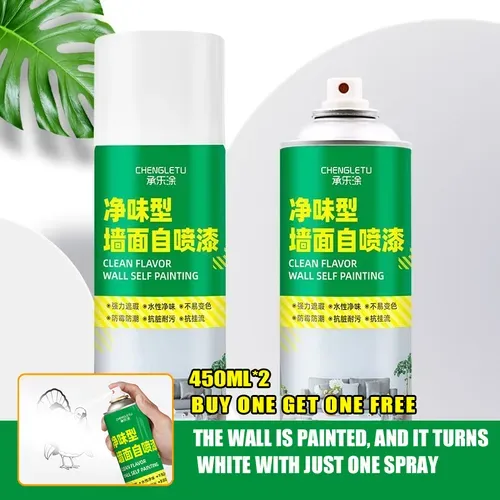 Buy one get one free on wall renovation self-spray paint