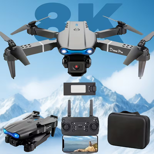 The 2025 new MAX upgraded drone features a built-in HD screen, a high-definition camera, USB charging, up to 40 minutes of flight time, obstacle avoidance, a remote controller, and simple operation. Ideal for outdoor camping and short trips, this vlog drone is perfect for beginners and makes a perfect holiday or birthday gift.