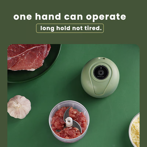 Chop garlic and meat in seconds.😍Great kitchen helper.🎁
