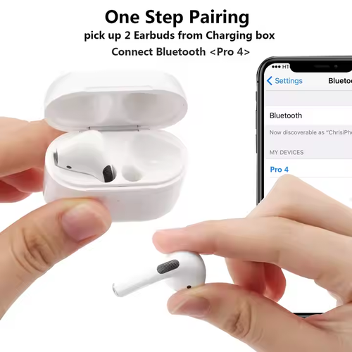 Wireless Sports Earphones Long Endurance Multifunctional LCD ENC Noise Cancelling Call Quality