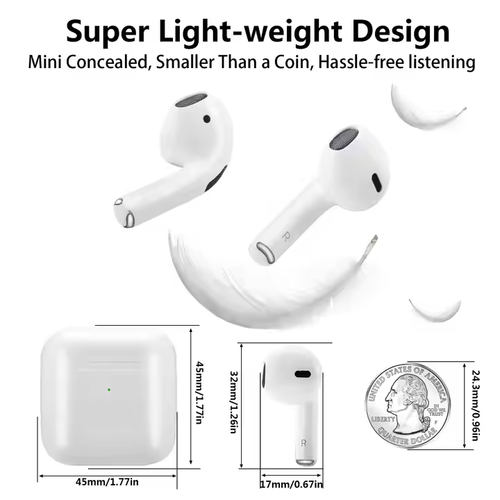 Wireless Sports Earphones Long Endurance Multifunctional LCD ENC Noise Cancelling Call Quality