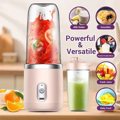 Juicer Portable Small Charging Juicer Cup, Household Cross Border Customization Multifunctional Juicer Juicer Cup  Rechargeable battrey.