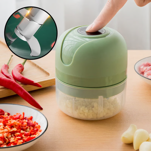 Chop garlic and meat in seconds.😍Great kitchen helper.🎁
