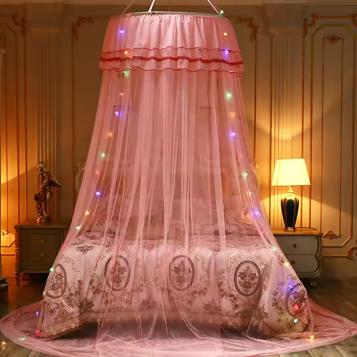 Romantic Princess Gorgeous Wind  Dome Mosquito Net Ceiling Mosquito Net