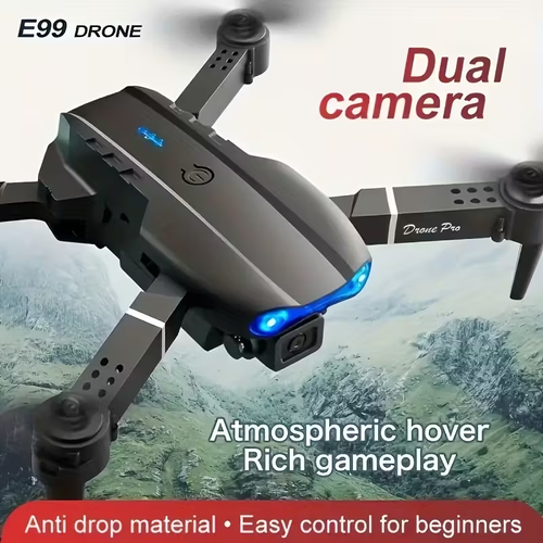 The 2025 new MAX upgraded drone features a built-in HD screen, a high-definition camera, USB charging, up to 40 minutes of flight time, obstacle avoidance, a remote controller, and simple operation. Ideal for outdoor camping and short trips, this vlog drone is perfect for beginners and makes a perfect holiday or birthday gift.