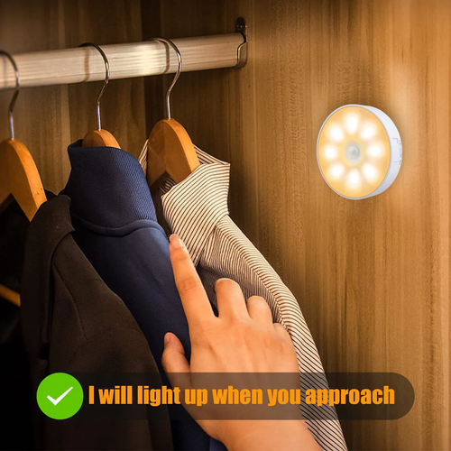USB Chargeable Motion Sensor Night Light