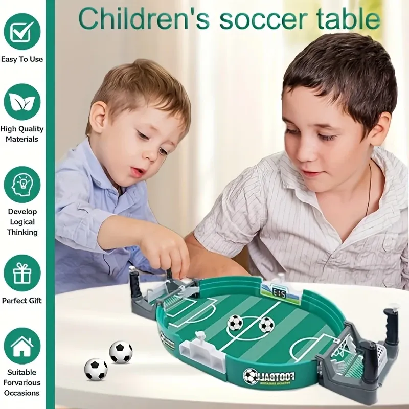 Parent-child Interaction  Necessary For Family Gatherings, Kid's Table Football Two-player Battle Table, Educational Board Game Football Two-player Game, Two-person Toy Gift, The Best Gift For Kids