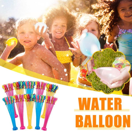 Kids Girls Boys Balloons Set Party Games Quick Fill 592 Balloons for Swimming Pool Outdoor Summer Funs Water Balloons