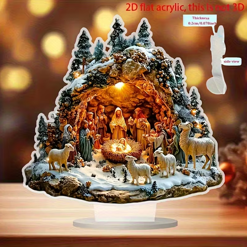 Buy 2 Get 1 Free🎄🎁Christmas Nativity Scene Decorative Figurine