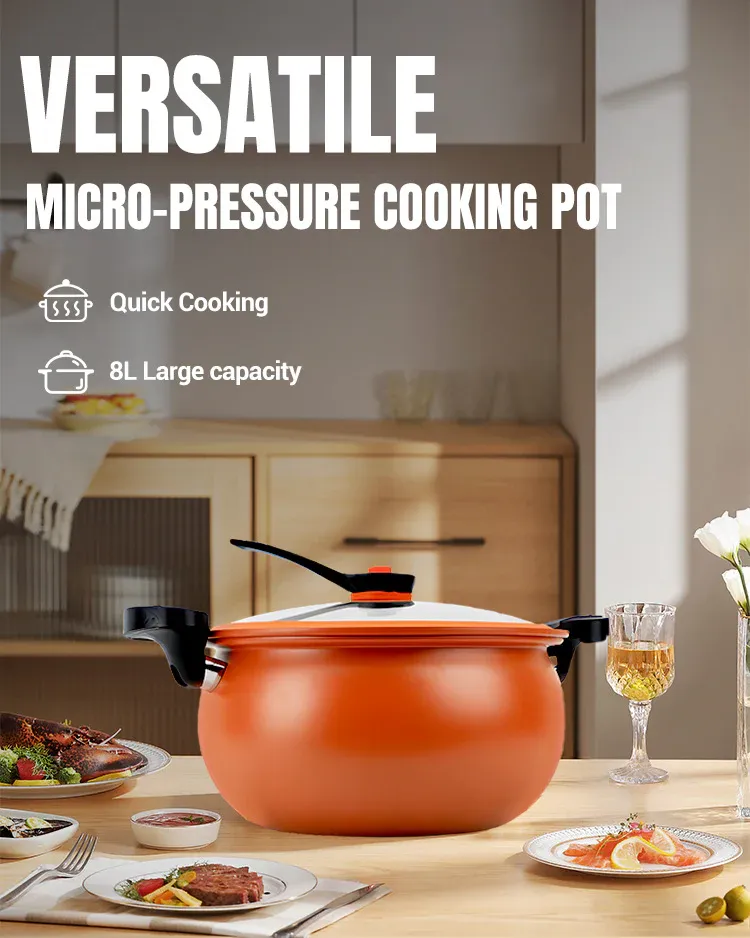 🧑‍🍳Michelin Chef Recommended🏆Multifunctional Large Capacity Non-stick Pressure Cooker