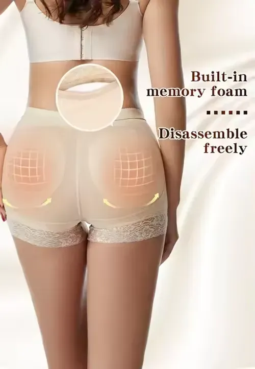 Women's Butt Lifting Padded Lace Underwear
