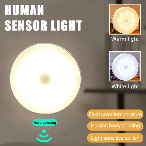USB Chargeable Motion Sensor Night Light