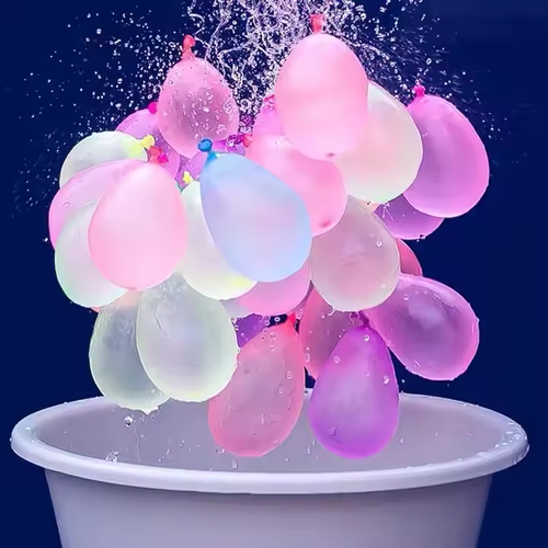 Kids Girls Boys Balloons Set Party Games Quick Fill 592 Balloons for Swimming Pool Outdoor Summer Funs Water Balloons