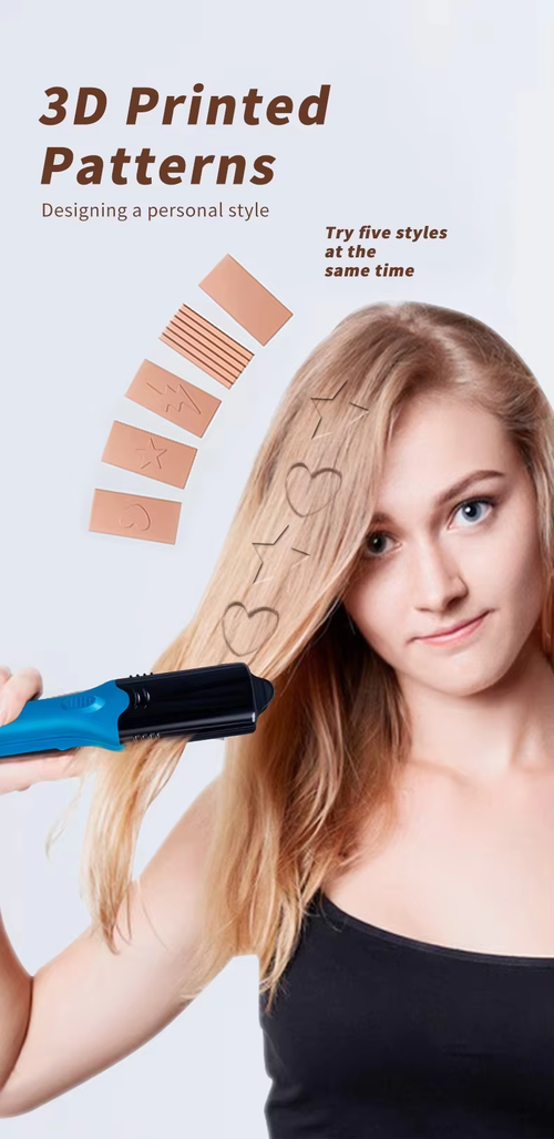 5 in 1 Low Price Hair Straightener Professional Flat Iron Women's Household Hair Straightener Multi Functional 3D Splint