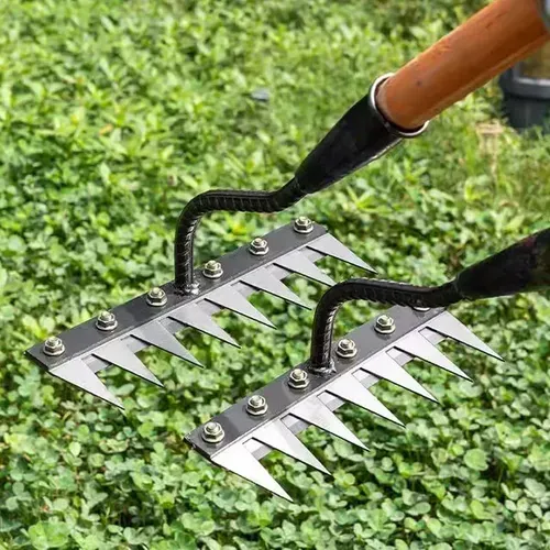 8 Teeth Carbon Steel Garden Weeding Rake(💥50% off)
