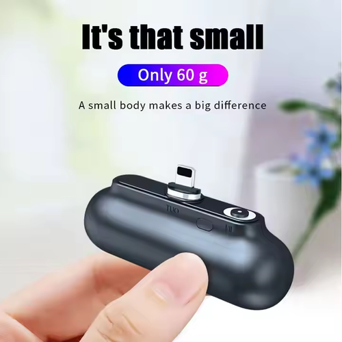 🤩📱 3-i-1 Plug Mini Magnetic Mobile Power ⚡ Kompakt, bærbar og kraftig 🔌 Holder deg fulladet når som helst, hvor som helst! 👇