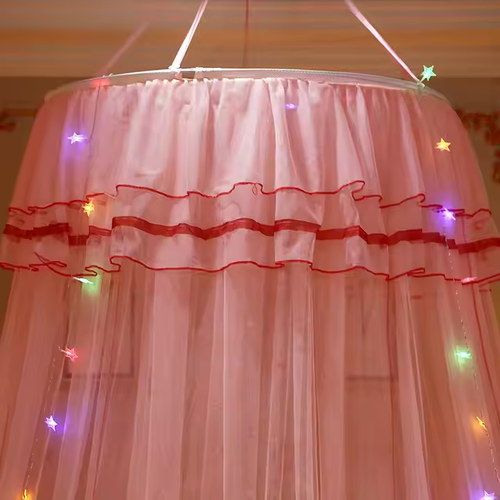 Romantic Princess Gorgeous Wind  Dome Mosquito Net Ceiling Mosquito Net