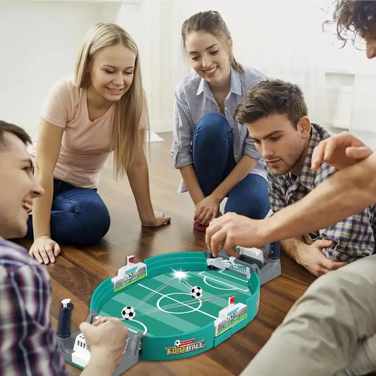 Parent-child Interaction  Necessary For Family Gatherings, Kid's Table Football Two-player Battle Table, Educational Board Game Football Two-player Game, Two-person Toy Gift, The Best Gift For Kids