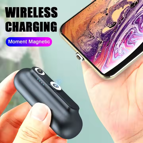 🤩📱 3-i-1 Plug Mini Magnetic Mobile Power ⚡ Kompakt, bærbar og kraftig 🔌 Holder deg fulladet når som helst, hvor som helst! 👇
