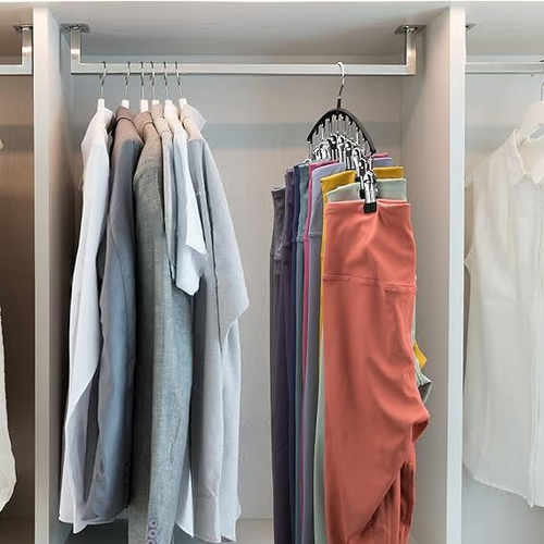 Space-Saving Anti-Skid Plastic Sock Hangers Fastening Clamp Socks and Legging Organizer for Convenient Washing Line Hanger