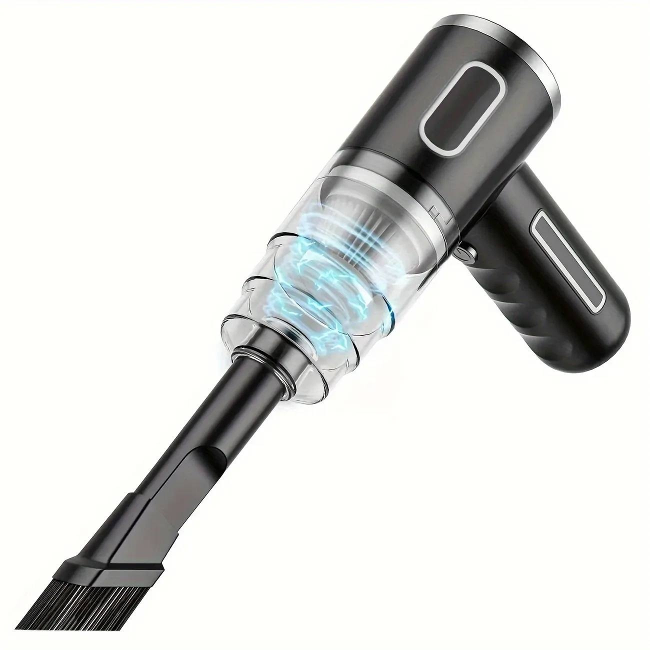 Twin Turbine Motor Wireless Handheld Vacuum Cleaner, Electric Air Duster & Vacuum Cleaner 2 In 1 Rechargeable, Easy To Use, And Space-Saving Design Perfect For Home, Car, Pet Hair, Dust, Crumbs, And Allergens Cleaning