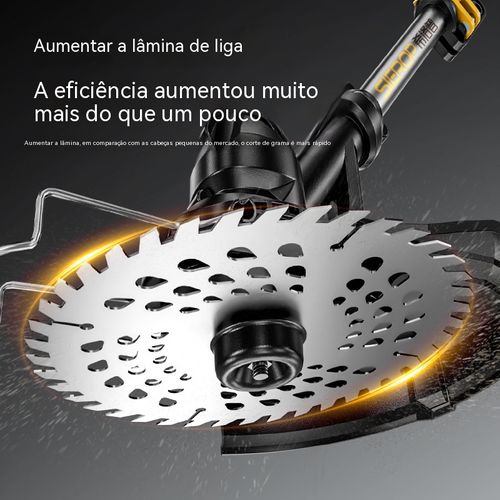 (Por tempo limitado: 50% de desconto!) Corta-erva leve e potente, ideal para quintais em Luanda!