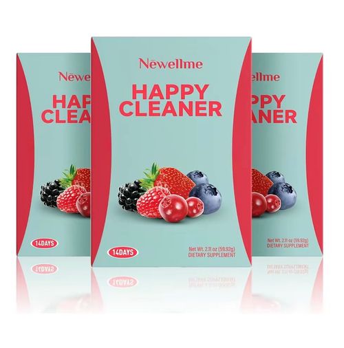 Happy Cleanse - Superalimento em Pó-Probióticos-Enzimas Digestivas-Moringa - Promove a saúde intestinal - Reforça a imunidade, Saúde Alimentar