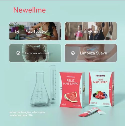 Happy Cleanse - Superalimento em Pó-Probióticos-Enzimas Digestivas-Moringa - Promove a saúde intestinal - Reforça a imunidade, Saúde Alimentar