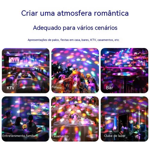 O sucesso das festas em Luanda! Basta ligar à lâmpada e sua sala vira um clube luxuoso!🔥