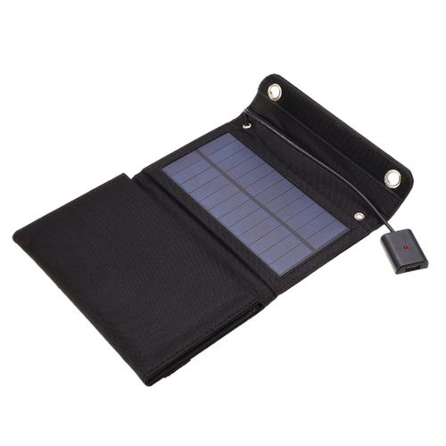 15W Portable 5-Piece Solar Panel Power Bank Generator Module