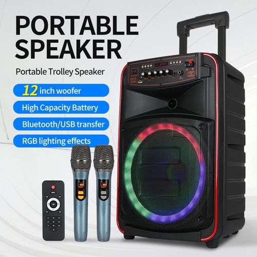12-inch square trolley speaker