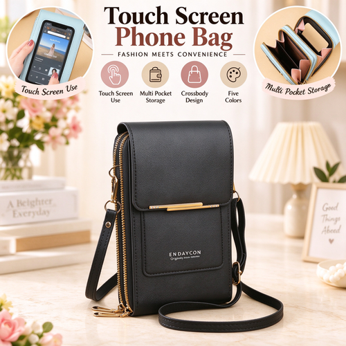New women's touchscreen crossbody bag----multi-functional