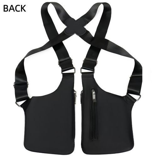 Vest leather bag