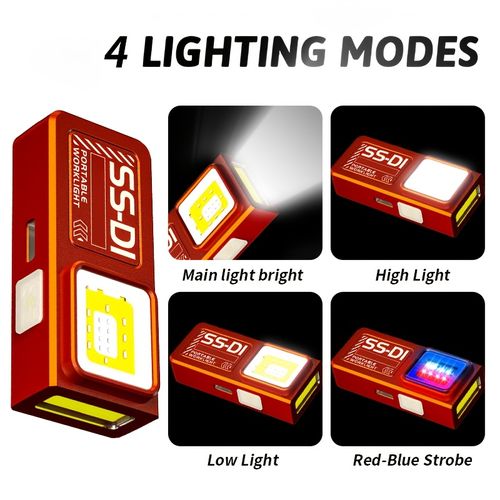 Mini multifunctional flashlight